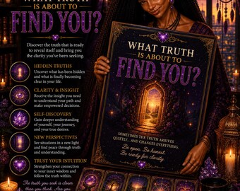 What Truth Is About To Find You? Reading | Clarity, Self-Discovery & Spiritual Guidance