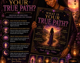 What Is Your True Path? Reading | Life Purpose, Direction & Spiritual Guidance
