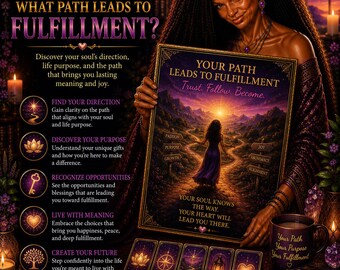 What Path Leads To Fulfillment? Reading | Life Purpose, Soul Direction & Spiritual Guidance