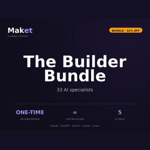 AI Agency System: Builder Bundle — 33 AI Specialists for Engineering, Product & QA | Instant Download