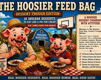 Hoosier Dessert Cookbook Indiana Recept, Humor, Historia (PDF-nedladdning)