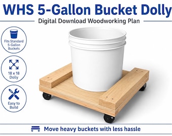 5-gallons hinkvagn för träbearbetning, gör-det-själv-vagn för rullande hink PDF-nedladdning