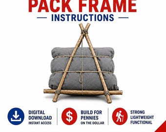 Roycroft Pack-ramplaner, Bushcraft-ryggsäcksram PDF