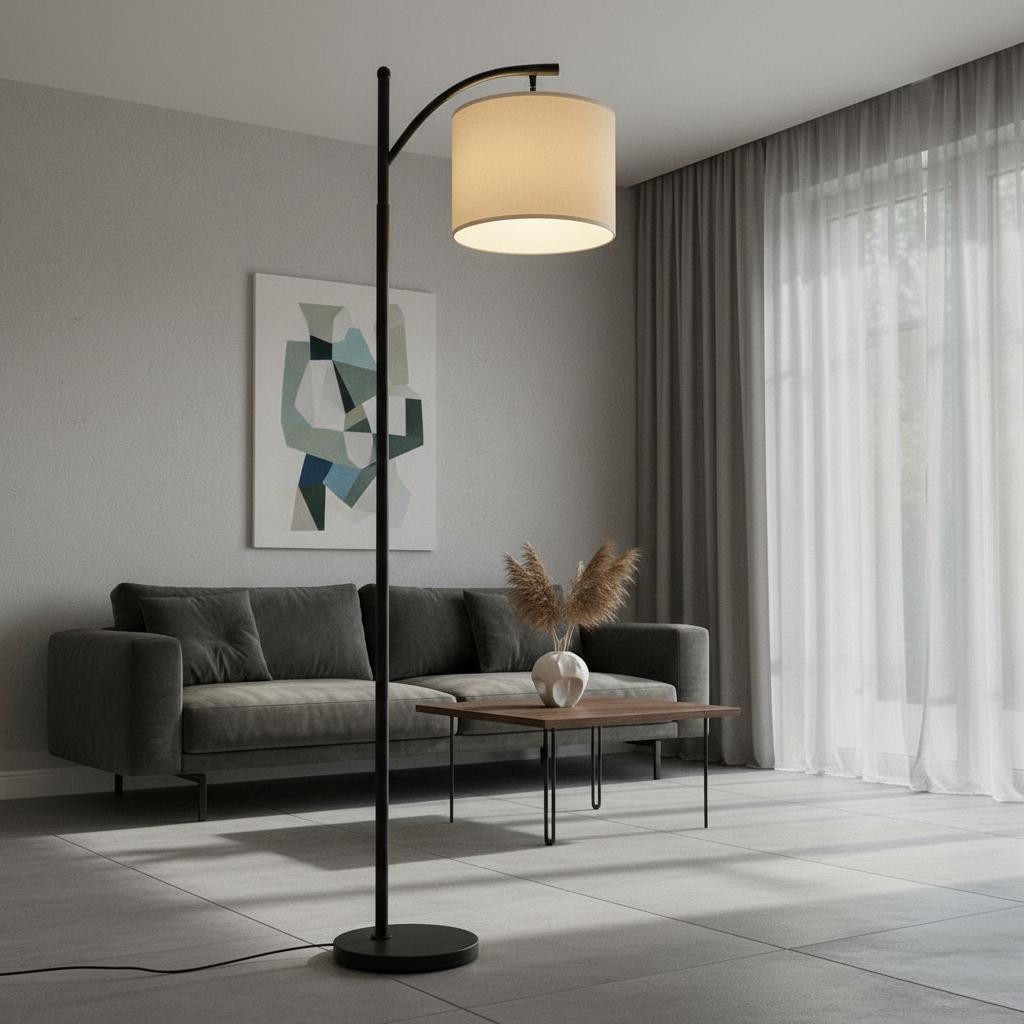 Arc floor lamp - Etsy 日本
