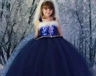 New Disney Elsa frozen adventure dress, New Elsa dress, Frozen Adventure movie dress, Elsa dress