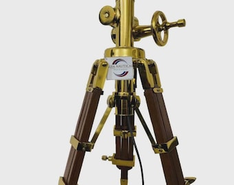 Nautical Brass Plating Tripod Royal Marine Table Lamp Tripod Industrial Decorative Lamps Tripod