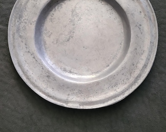 Set di 2 piatti da insalata vintage Oneida Cambridge Colonial in peltro – 21 cm, in metallo senza piombo