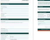 UK Freelancer Contract Template | Self Employed Service Agreement | Editable Word Google Docs | Sole Trader UK