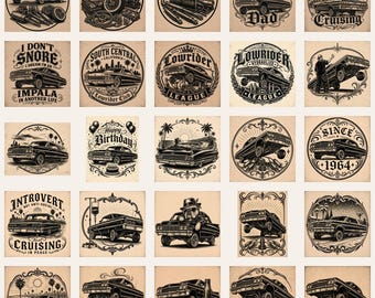 Lowrider SVG | Single Design Vector Cut File | Cricut Sublimation Print | Personal Use | Instant Download