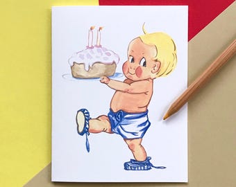 Precious Moments Baby's First Birthday Figurine - Collectible Keepsake Gift