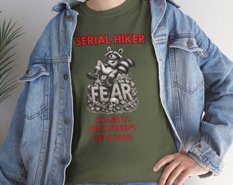 Serieel Hiker No Fear-T-shirt
