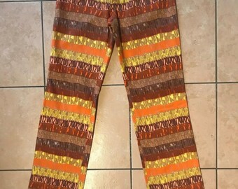 Jean Paul Gaultier JPG Jeans – Vintage 2000-talsmönsterbyxor – Storlek 28