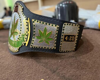Stoner 420 Championship  – Adult Size Belt Replica, Custom Title Belt Collectible