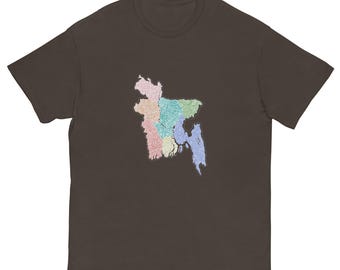 Bangladesh Map Unisex Tee