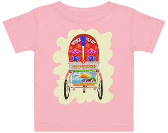 Baby Bangladesh Ricksha Jersey T-shirt