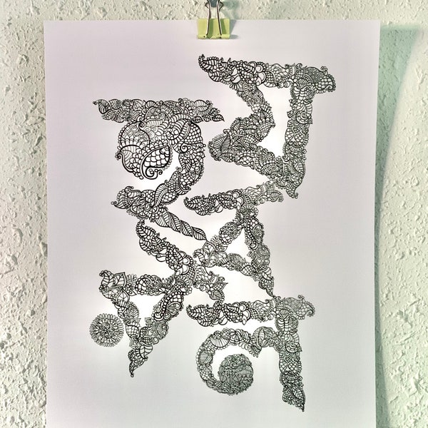 Bangla Art Print [HoJoBoRoLo]