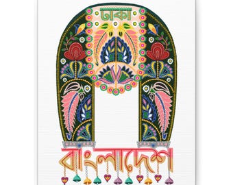 Ricksha Art on Canvas | Wall Art