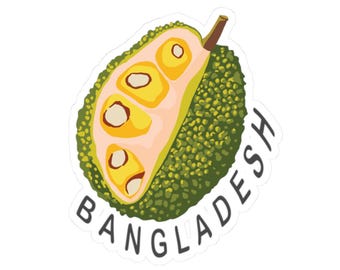 Bangladesh Jackfruit Kiss-Cut Sticker