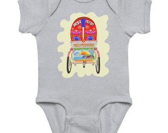 Infant Bangladesh Ricksha Onesie Bodysuit