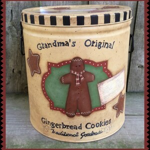 Grandma&#39;s Gingerbread digital pattern