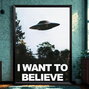 I Want to Believe - Etsy
