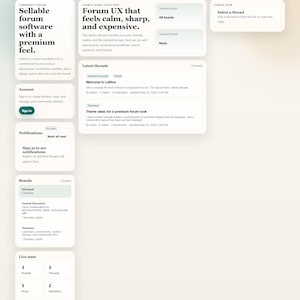Software per forum Lattice – Script per forum di comunità autogestito / Node.js / Download digitale immediato - Licenza a vita
