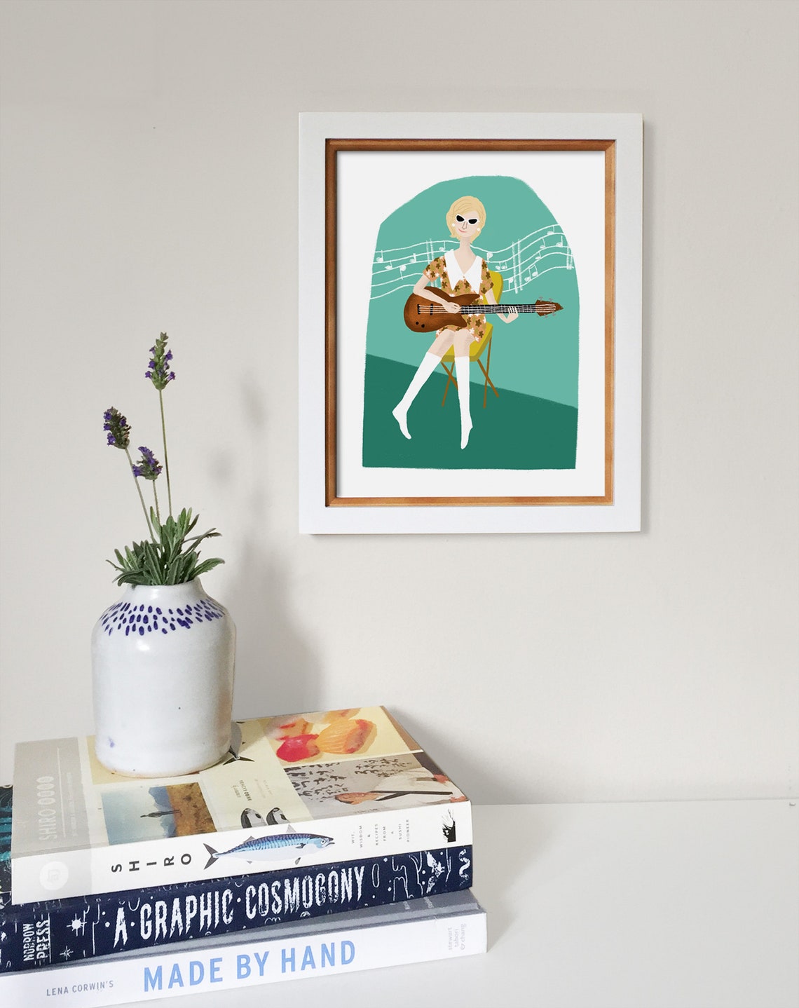 Carol Kaye Portrait Illustration Art Print Card - Etsy