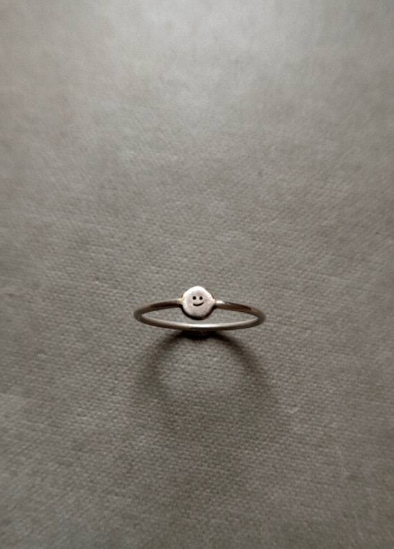 la bague au smiley