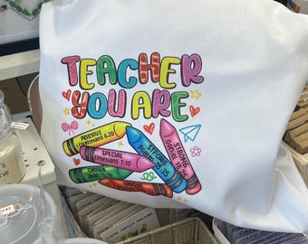 Teacher You Are  tote bag BNWT
