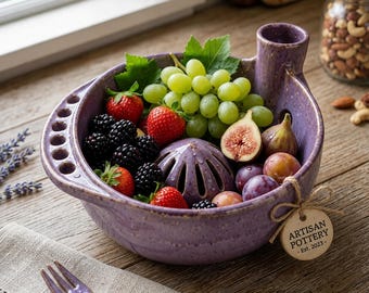 Le Creuset Stoneware Cocotte ~ Set of 3 Fruit ~ Strawberry