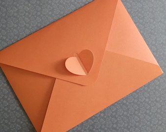 Reusable Self Sealing Heart Closure Clasp Envelope SVG Design plus bonus. Downloadable content only. Great for use with Cricut machines