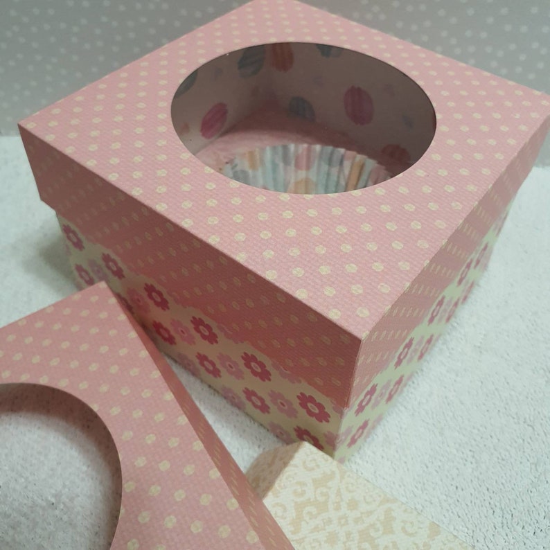 Download Svg File Only For Cupcake Muffin Gift Box Digital Download Etsy