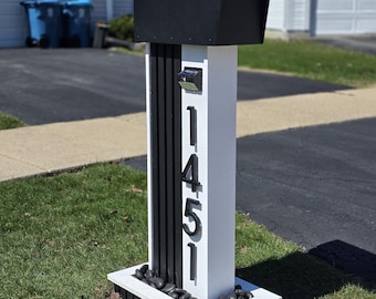 Luxury Outdoor Mailstand – Custom Architectural Design for Modern Homes