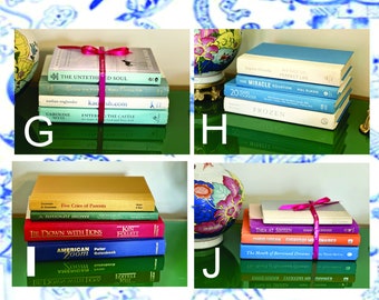 Colorful Book Stacks - 4