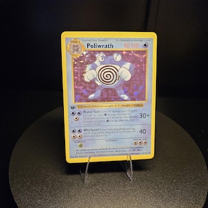 Poliwrath Card - Etsy