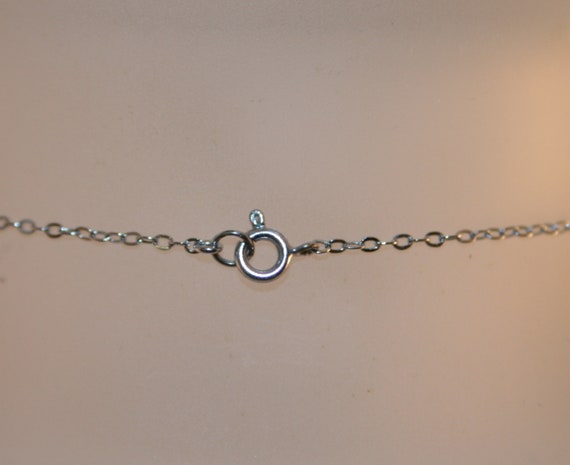 Vintage Necklace. Diamante Choker Length 16". Mid… - image 3