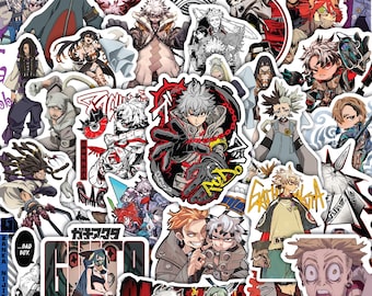 GACHIAKUTA Stickers Pack, Waterproof Vinyl Decals for Laptop, Water Bottle, Gifts.