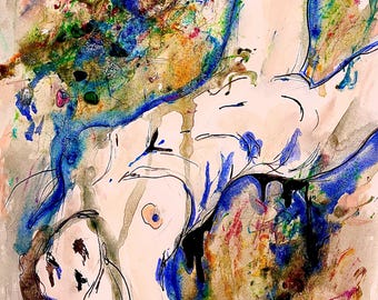 Nude #4 Glicée Art Print