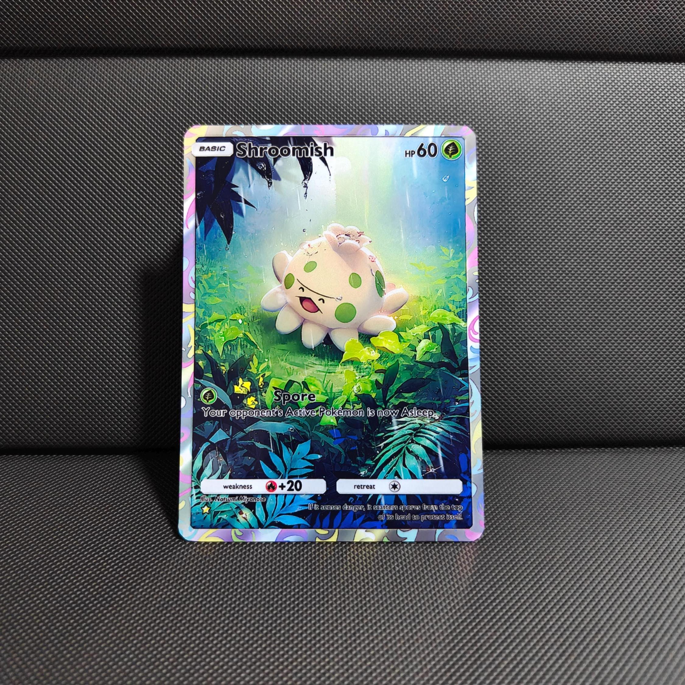 pokemon card shroomish The item may be similar but not exactly the same as the image (e.g Shroomish - WillMcsus