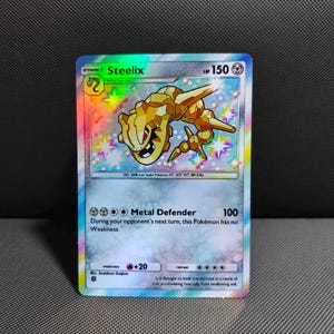 shiny steelix pokemon card Steelix Card