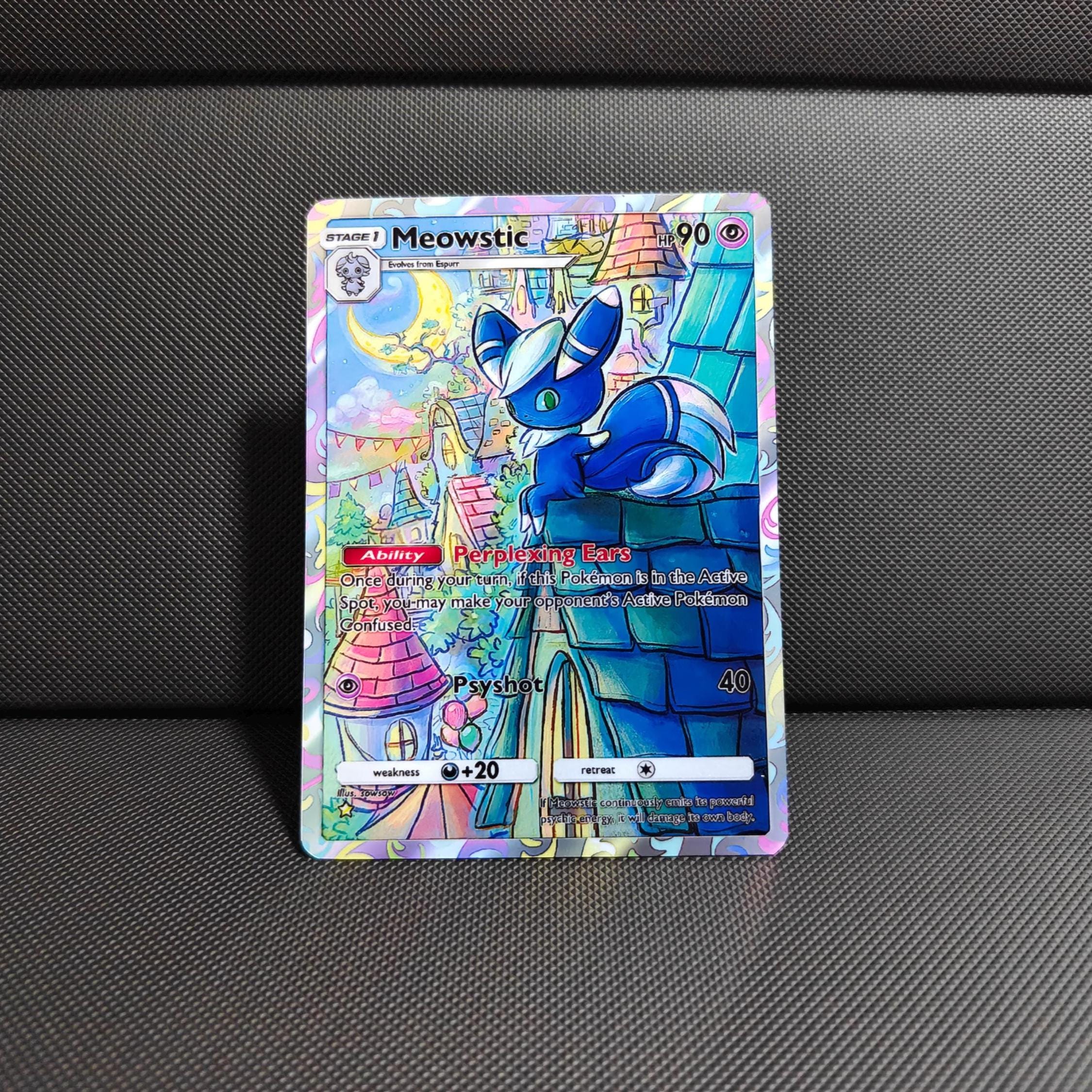 meowstic pokemon card - (43) - XY Flashfire Psychic Ability Ear Moves Once during your turn Meowstic 082 SWSH12 Silver Tempest