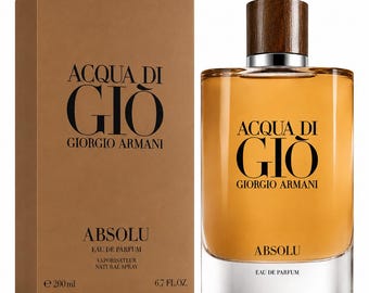 Acqua Di Gio Absolu EDP 200ml by Giorgio Armani Men's Perfume.