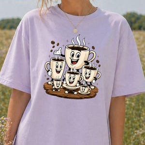Coffee Family Shirt, Caffeine Graphic Tee, Barista Shirt Gift, Cafe Culture Top, Espresso Lover Top, Morning Brew, Beverage Fan Gift