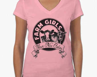 Farm Girls Have Nice Calves TShirt