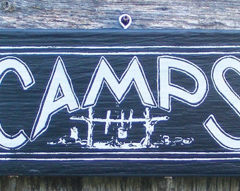 1920's Vintage Summer Camp Sign