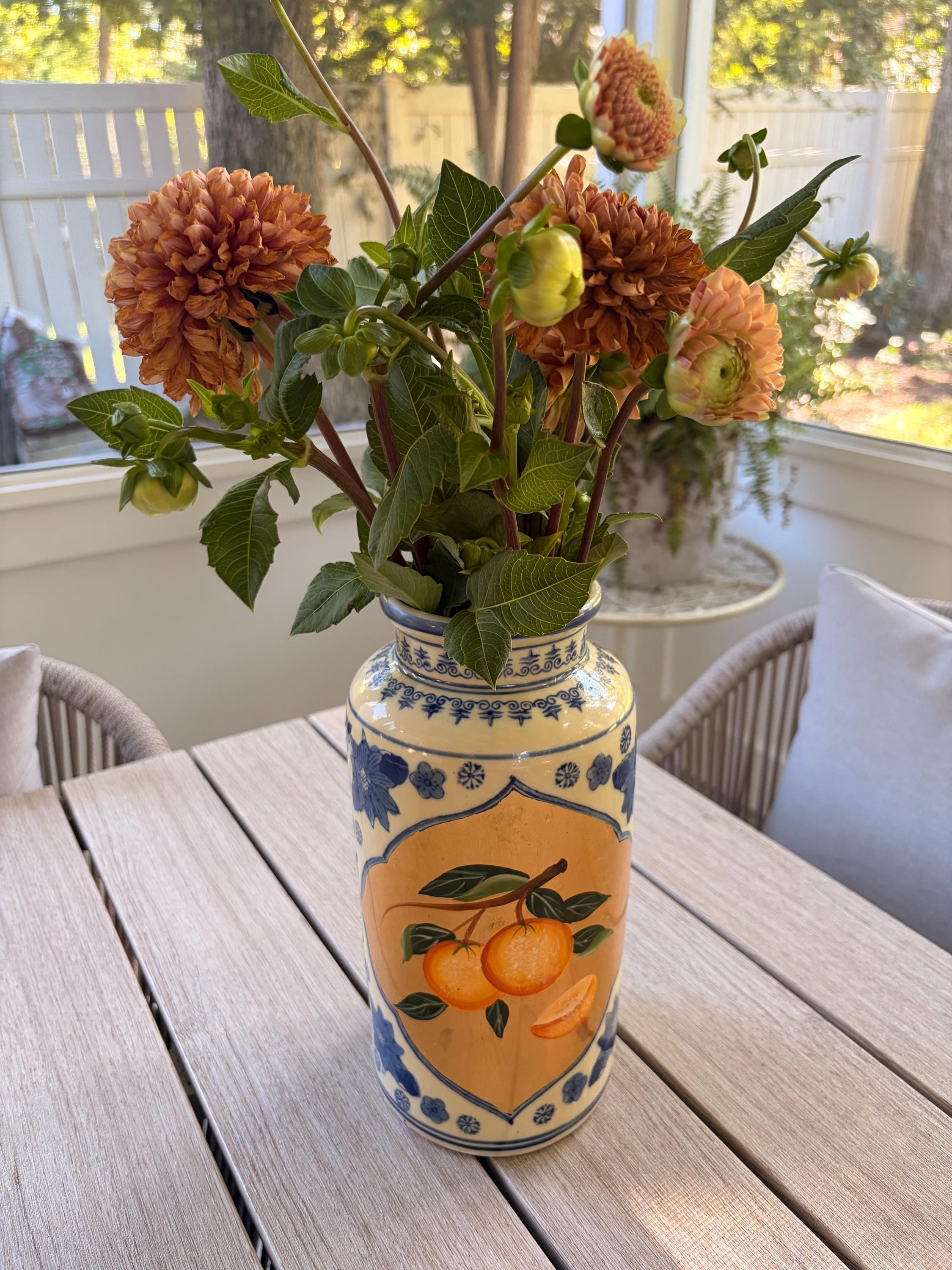 Antique French Blue Vase - Etsy