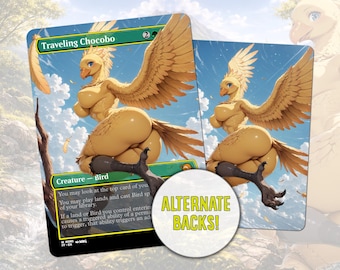 Traveling Chocobo | Proxy Card | MTG x Final Fantasy