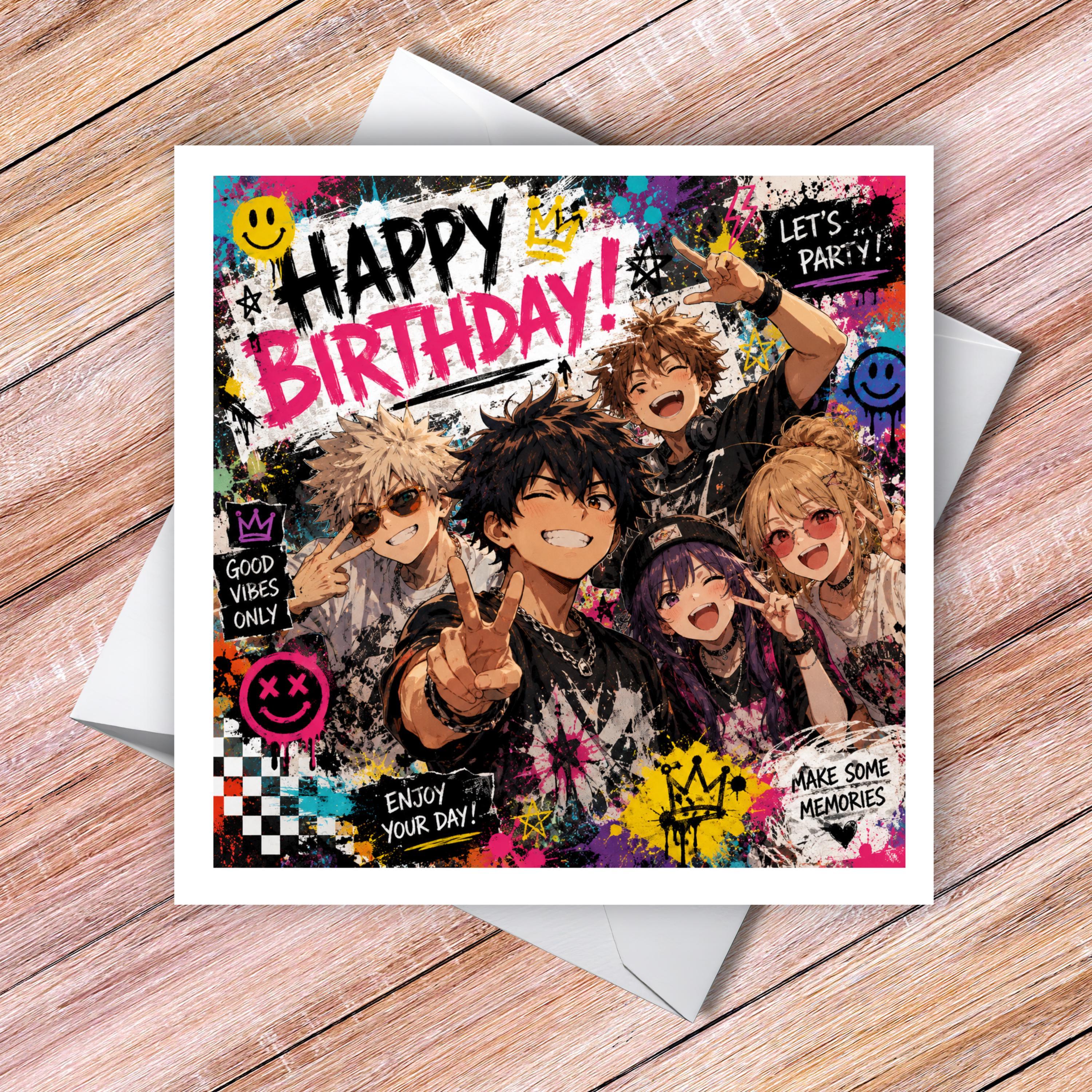 One piece bday greeting card - Etsy 日本