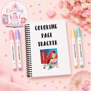 PRINSESSOR Målarbok Tracker **(US VERSION)**