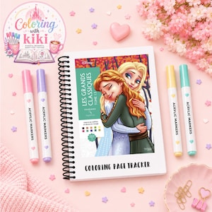 LES GRANDS CLASSIQUES Tome 13 Coloring Page Tracker Book